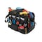 Custom Leathercraft CLC 10 in. W X 11 in. H Polyester Tote Bag with Plastic Tray 37 pocket Black/Tan 1 pc 1535 - alternate 1